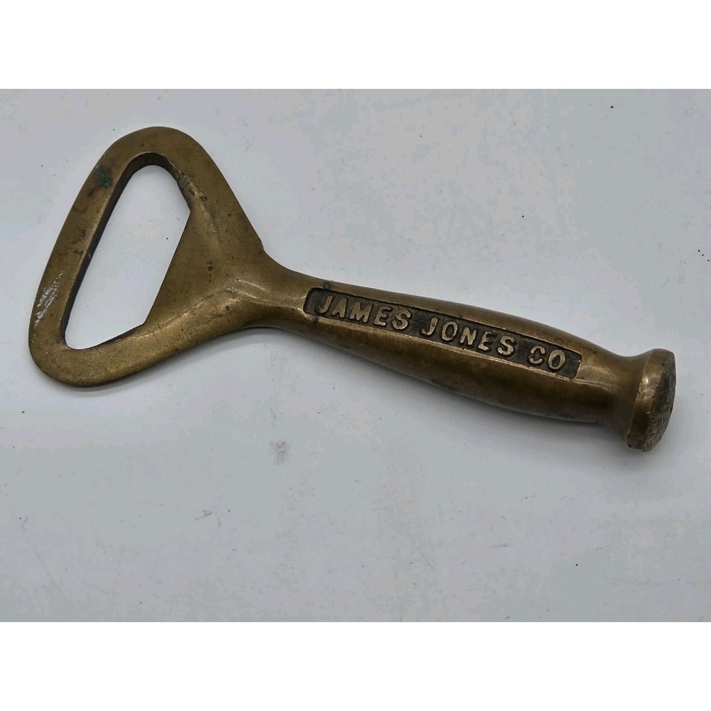 Vintage Brass Bottle Opener Muddled & Ice Breaker By James Jones Co